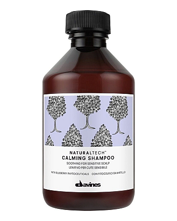 Davines New Natural Tech Calming Shampoo - Успокаивающий шампунь для чувствительной кожи головы 250 мл - hairs-russia.ru